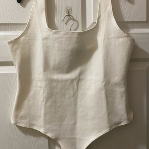 Kittenish White Shaping Body Suit